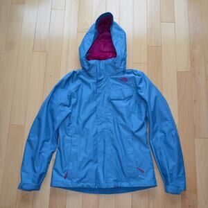North Face Winter Jacket Plush Interior Size Medium Blue